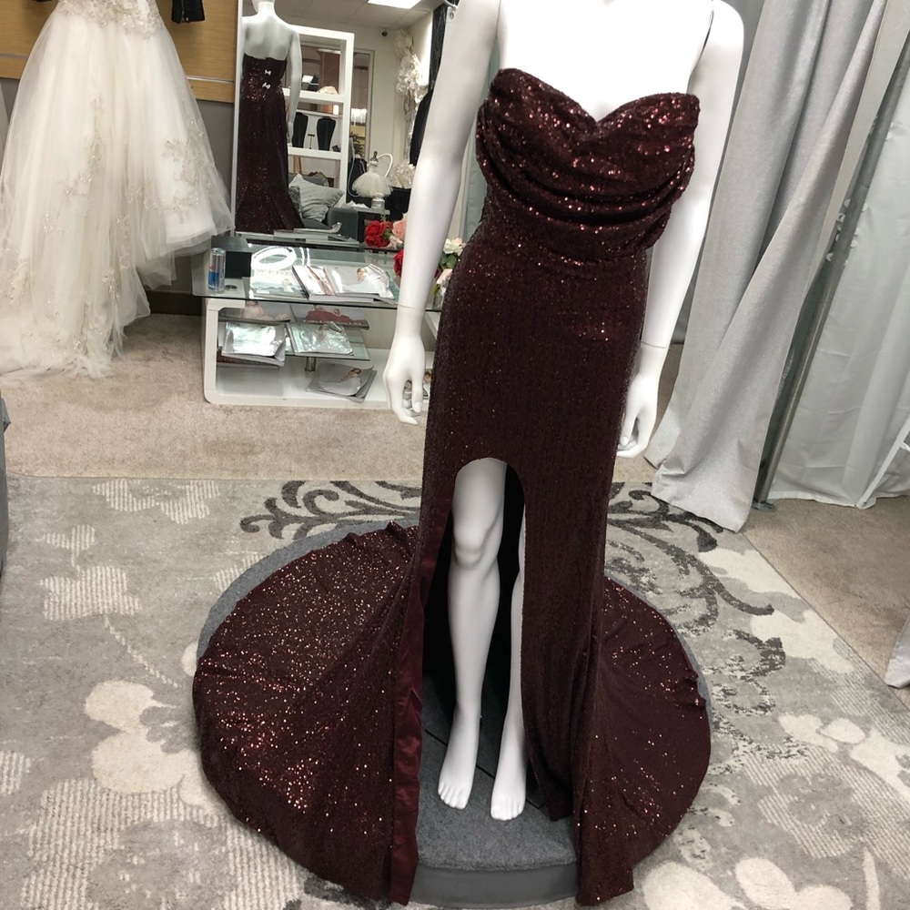 Portia & Scarlett Diamond #5 Strapless Gown